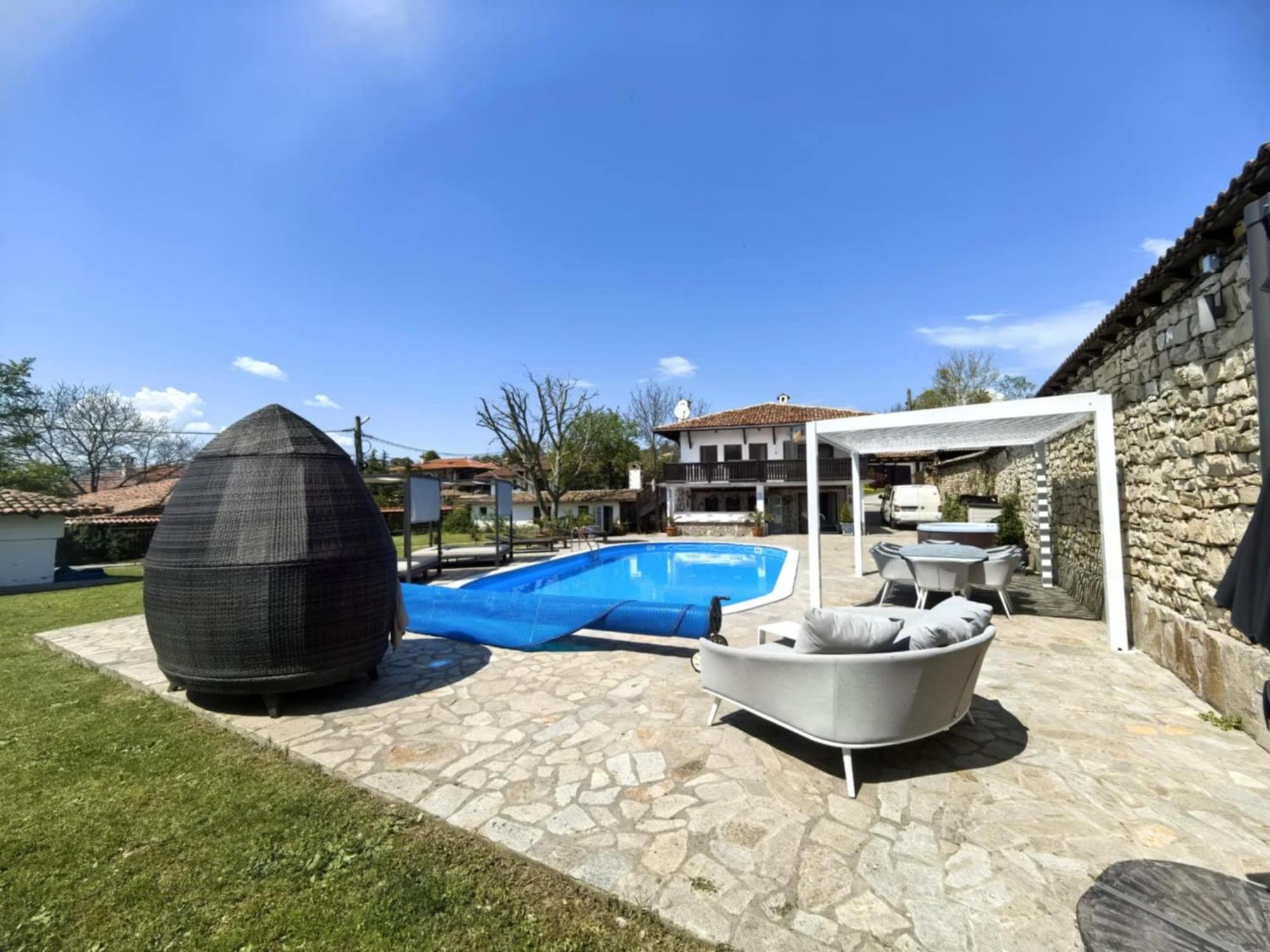 Angliiska Vila Arbanasi Exterior foto