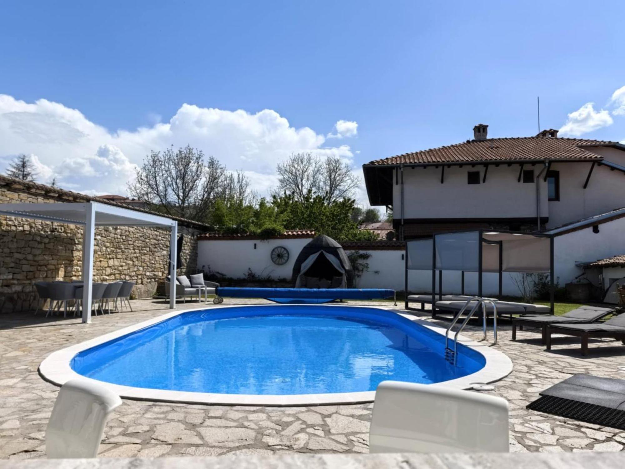 Angliiska Vila Arbanasi Exterior foto